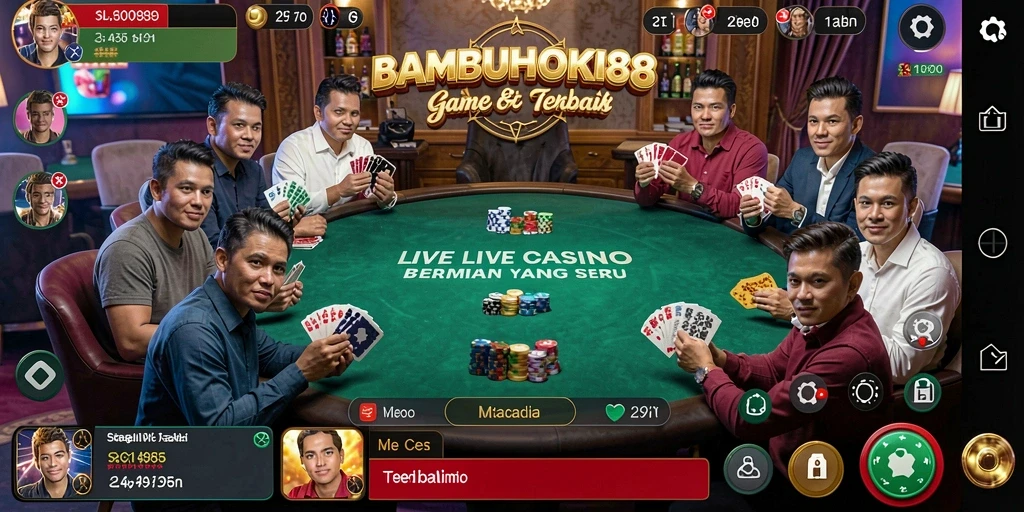 Tampilan gameplay menarik dari <strong>BAMBUHOKI88</strong> dalam sesi Live Casino.