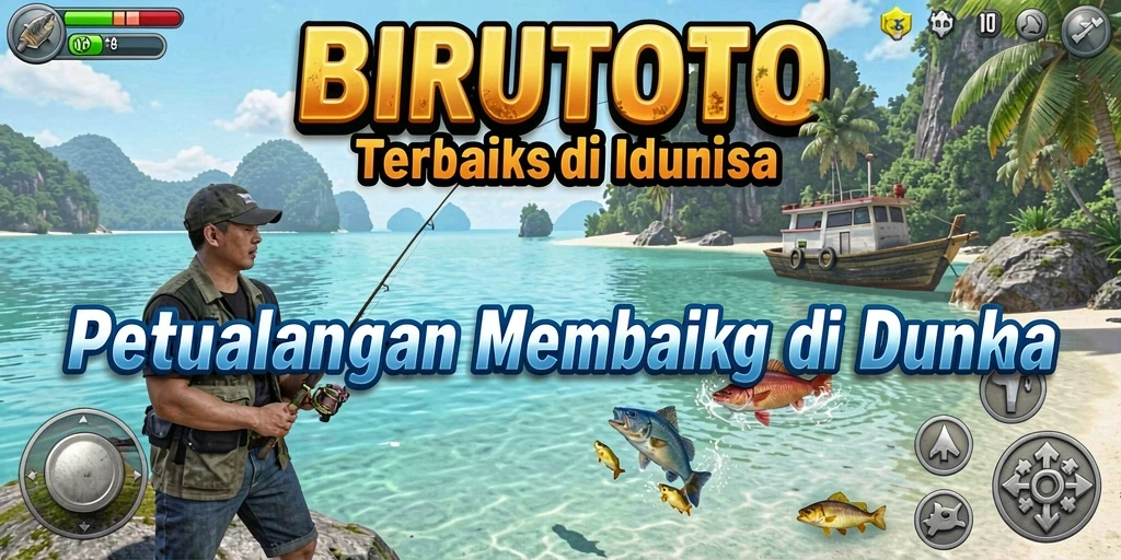 Gameplay memancing yang seru di BIRUTOTO dengan grafis menawan.