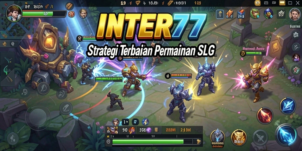 Tampilan gameplay seru dan menantang dalam INTER77.