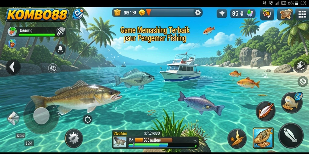 Tangkapan ikan besar dalam gameplay seru KOMBO88.