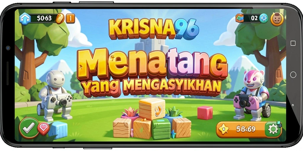 Tampilan gameplay KRISNA96 yang penuh tantangan dan seru.