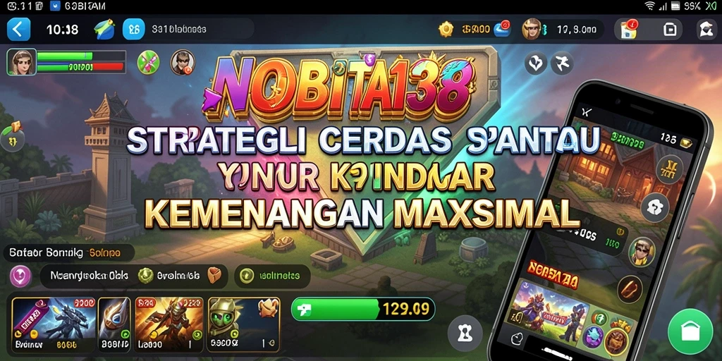 Tampilan gameplay <strong>NOBITA138</strong> yang penuh strategi dan tantangan.