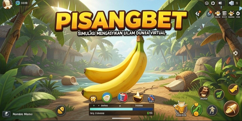 Screenshot gameplay PISANGBET menampilkan aktivitas simulasi yang seru.