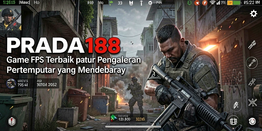 Tampilan gameplay menarik dalam PRADA188 dengan aksi tembak-menembak yang intens.