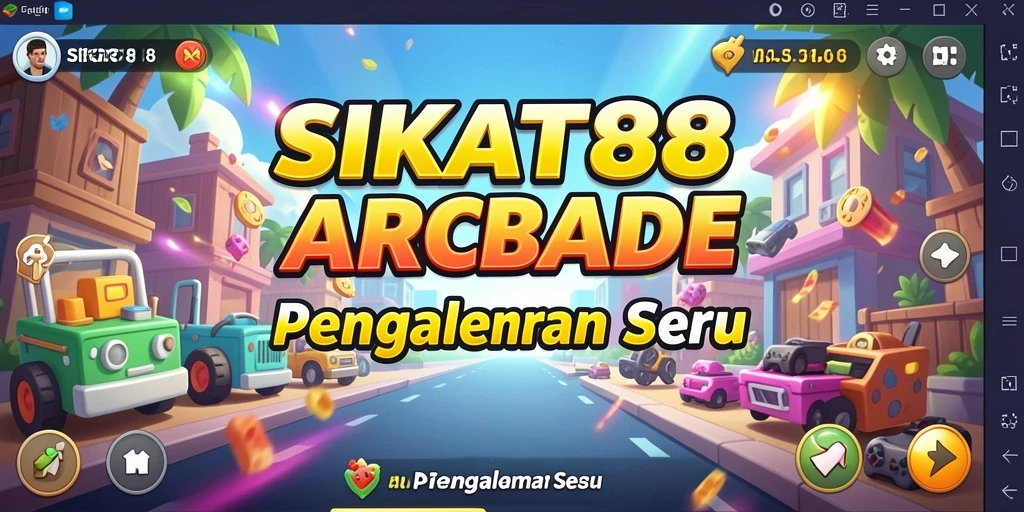Tampilan screenshot SIKAT88 menunjukkan aksi gameplay Arcade yang mendebarkan.